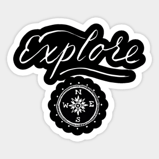 Explore Sticker